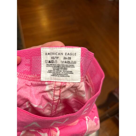 AMERICAN EAGLE FLEX BOXER BRIEF Men's SIZE XS (26/28) Candy Hearts - Picture 2 of 3